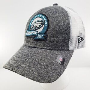 Philadelphia Eagles New Era 9Forty NFL Team Snapback Hat NFC East Champs NWOT